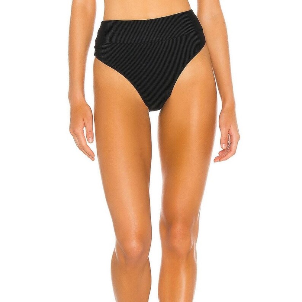 ISO: Lovewave True Colors black high waist bikini swim bottoms in Medium